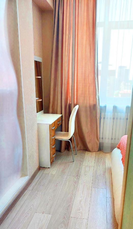White Apartment With Panoramic View In The Center Bişkek Dış mekan fotoğraf